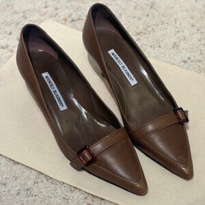 Vintage (1991) Manolo Blahnik Kitten Heel